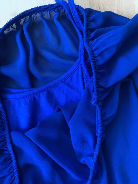 Kráľovsky modrá blúzka, m