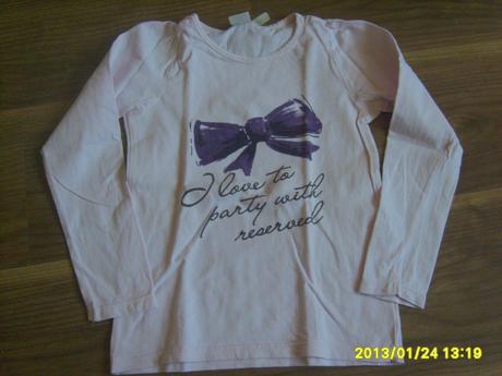 Dievčenské tričko, reserved,116