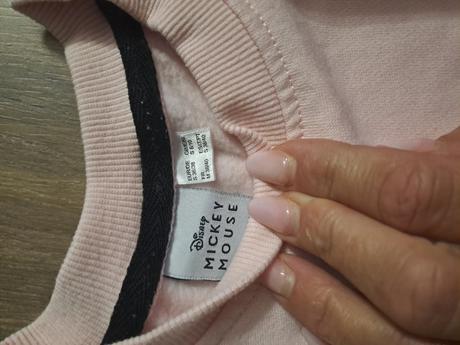 Teplakove saty mickey mouse, s