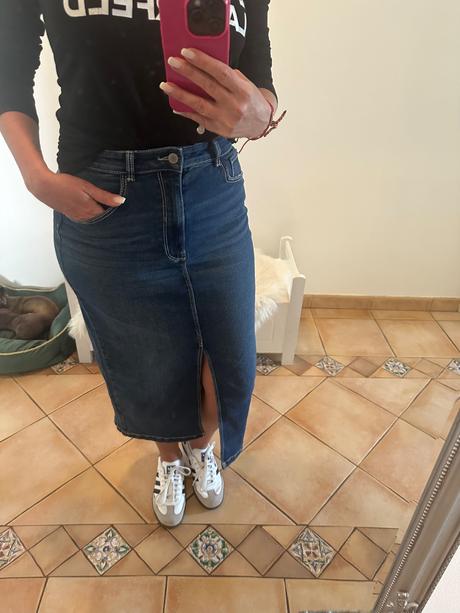 Denim sukňa, sinsay,m