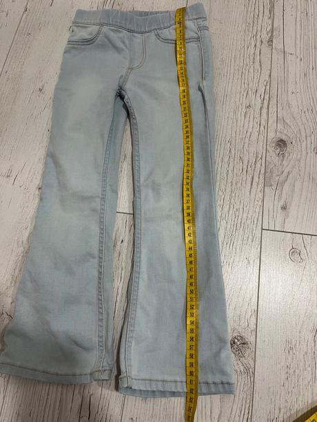 Zvonové rifle dievčenské 110 h&m, h&m,110