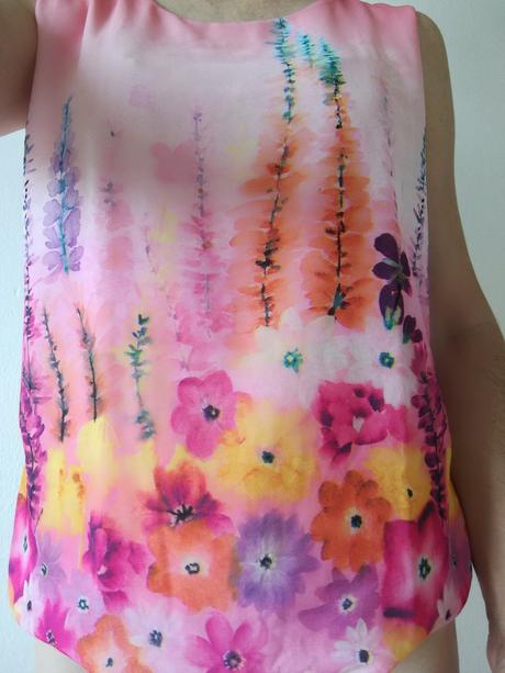 Letná blúzka bez rukávov, m