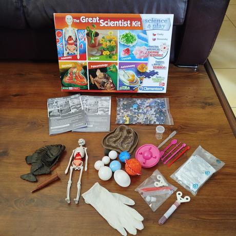Veľký vedecký set clementoni,