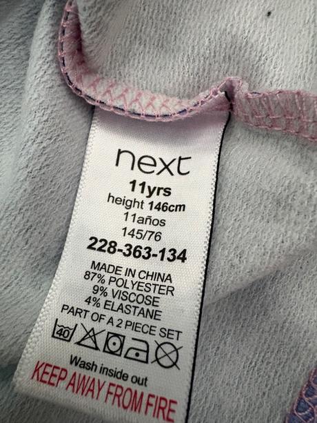 Tričko crop next 11 rokov, next,146