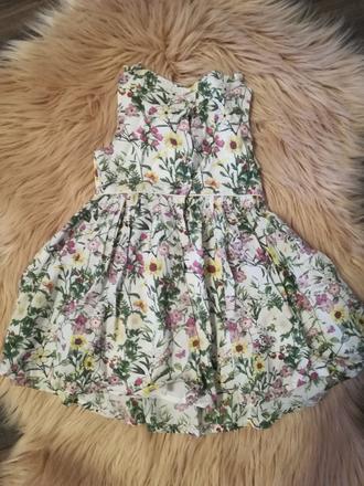 Kvietkované šaty, f&f,80