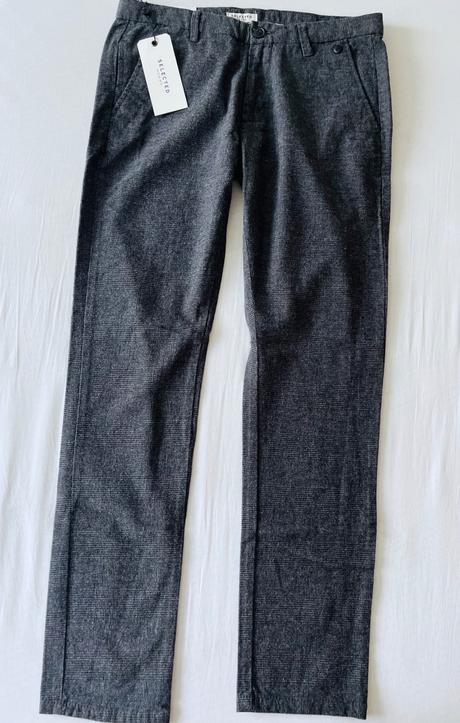 Selected homme pánske elegantné nohavice w30 l30, 30 / s