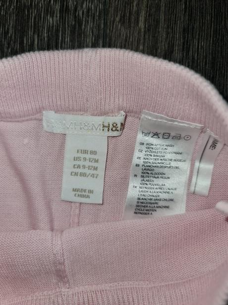 Set leginy a tricko 1, h&m,80