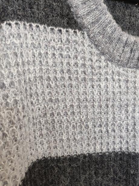 Oversize pletená vesta na blúzku, m