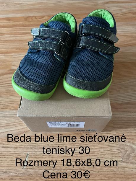Sietovane tenisky 30, beda,30