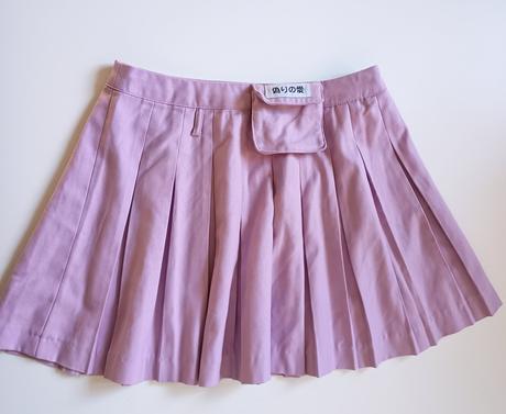 Skladaná mini sukňa cropp, s