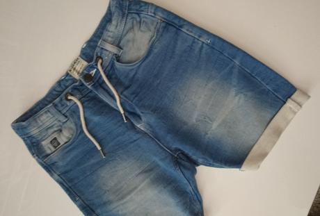 Kraťasy riflové, pull&bear,40