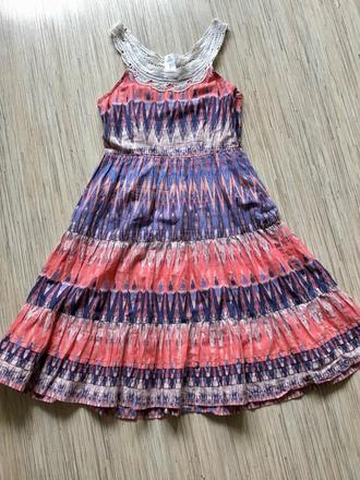 Pekné bavlnené šaty, c&a,146