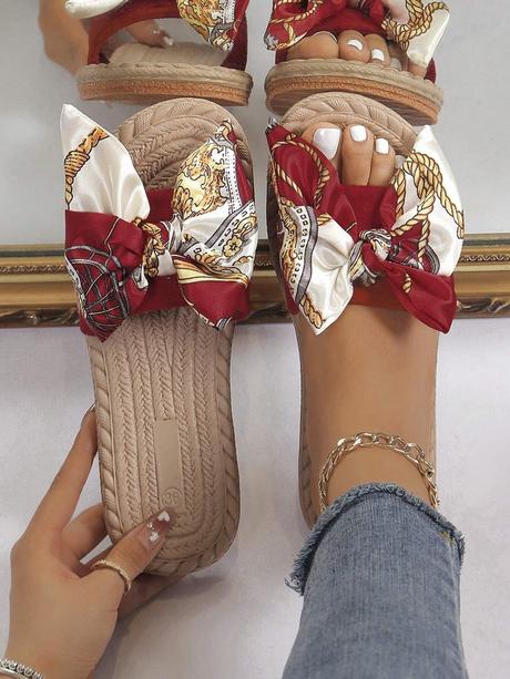 Šľapky s mašľou, 36 - 43