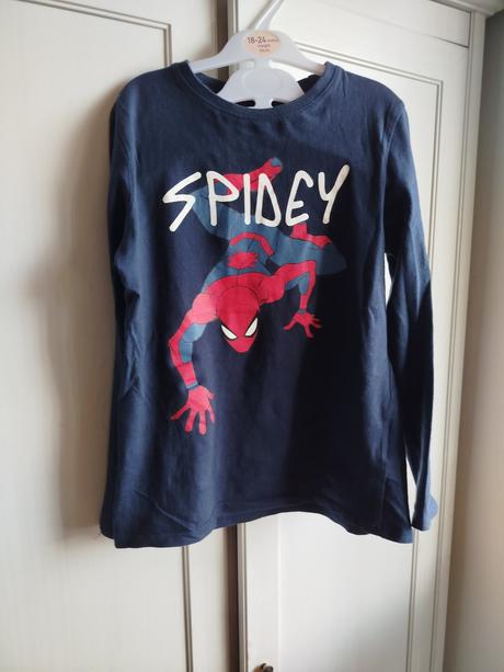 Tričko spiderman, c&a,134