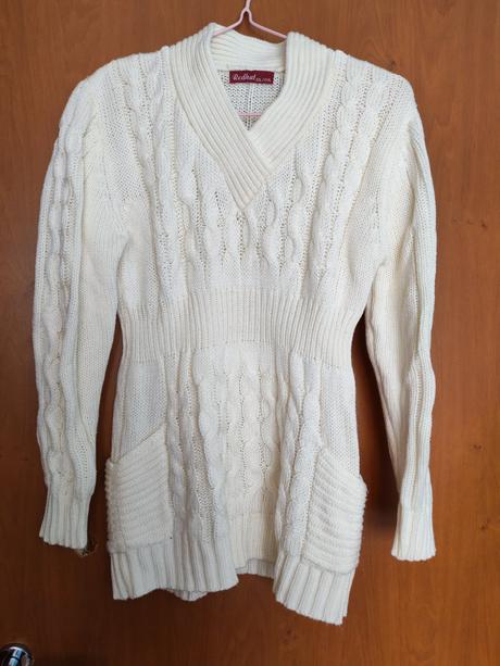 Pletený pulover, xl