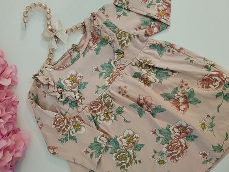 H&m romantické kvetinové šaty pre dievčatko, h&m,68