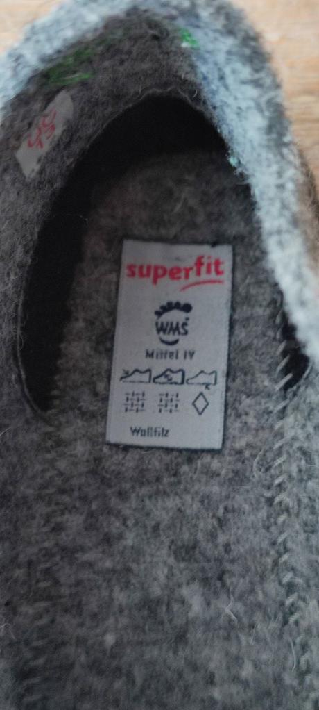 Super fit vlnene papuce, superfit,25