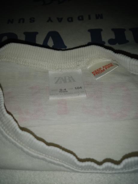 Zara tričko s dlhým rukávom, zara,104