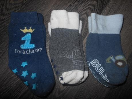 3 x ponožky, f&f,17