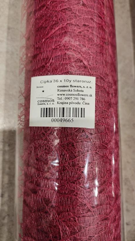 Staroruzova čipka,krajka,