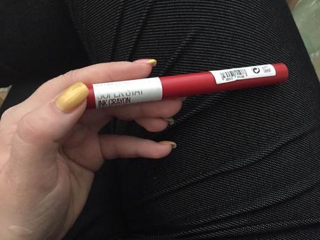Maybelline superstay ink crayon 45 hustle in heels, 