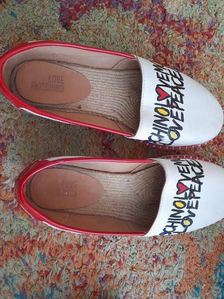 Mokasiny, moschino,38