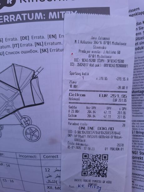 Športový kočík, kinderkraft,kinderkraft mitzy air