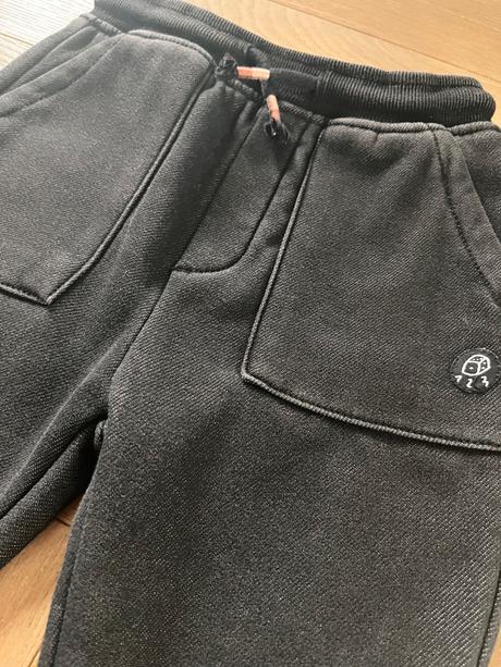 Čierne podšité tepláky, reserved,104