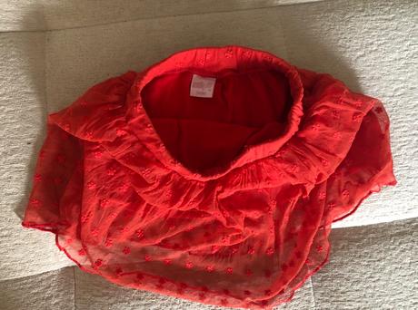 Červená sukňa 92/98, 92