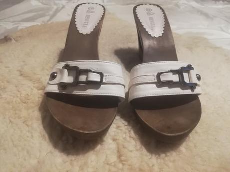 Dámske sandálky na podpätku, 40