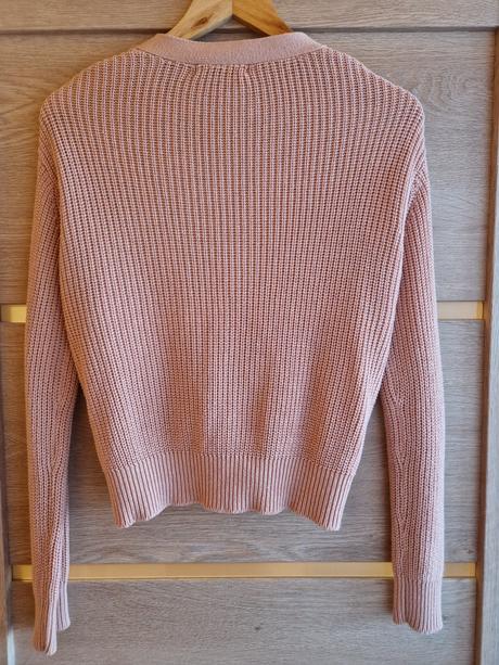 Ružový kardigán xs, xs