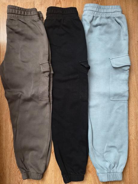 Cargo tepláky, h&m,140