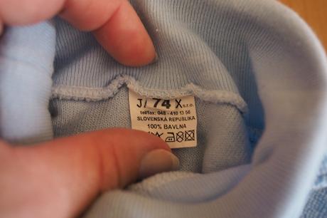 Dojčenské body s dlhým rukávom, 68