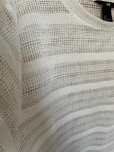 H&m sieťové tričko veľ l, h&m,l