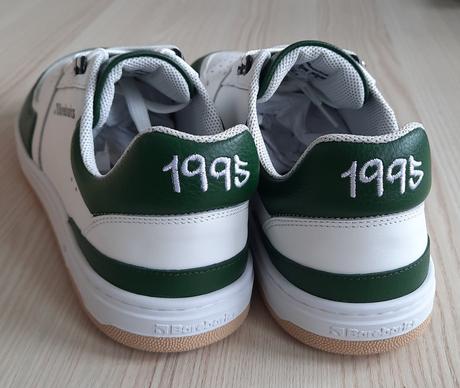 Barebarics wave - white & dark green 41, be lenka,41