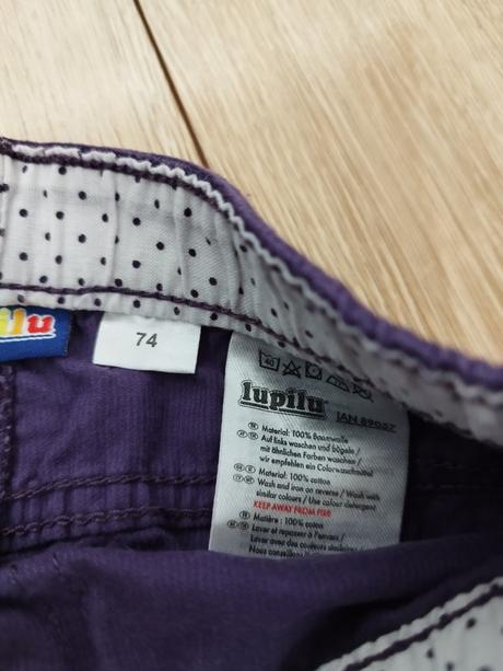 Mäkučké nohavice, lupilu,74