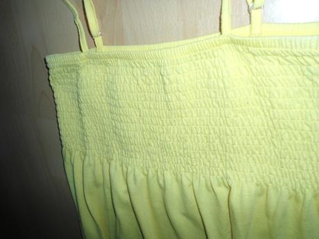 Zlte dlhsie tricko, fishbone,m