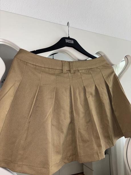 Skladaná mini sukňa h&m s, h&m,36 / s