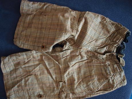 5 x krátke nohavice na leto,viac druhov,cena 4 eur, h&m,110