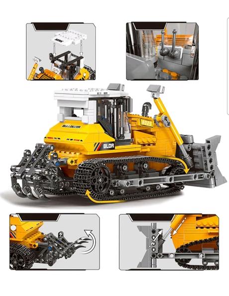 Stavebnica bager 703 dielikov, 