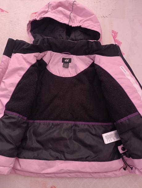 Zimná tepla bunda hm veľ. 92, h&m,92