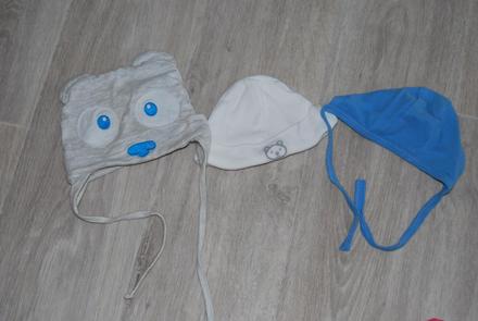 Detské čiapočky na 0 - 3 m, 56