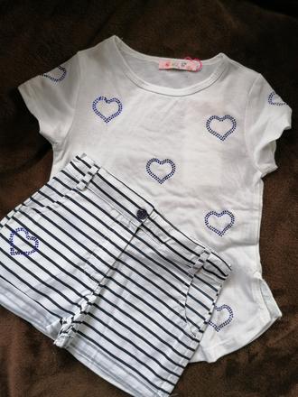 Tričko +kraťasy, 116