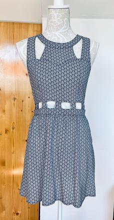 Vzdušné šaty s modernými výrezmi, h&m, 38, h&m,38