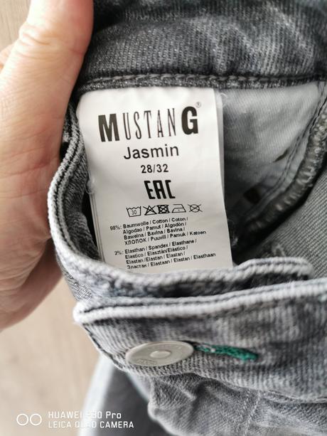 Šedé dámske rifle mustang, mustang,28