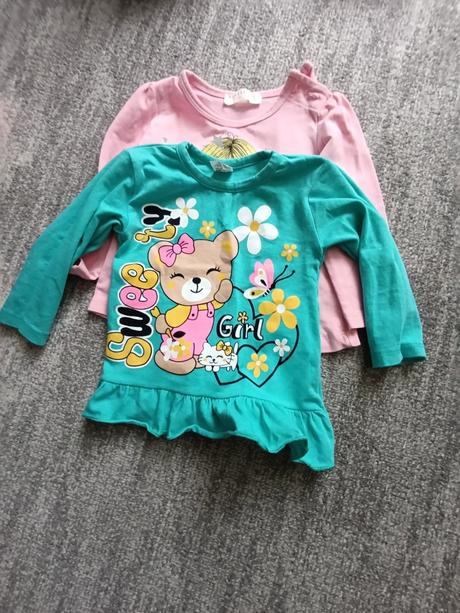 Mix oblečenia pre dievčatko 74, 68–80