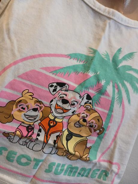 Dievčenský crop top paw patrol (122), nickelodeon,122