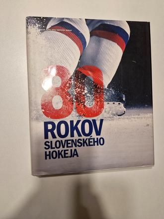 Kniha 80 rokov slovenského hokeja,