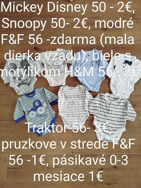 Oblečenie pre novorodenca, 50–62