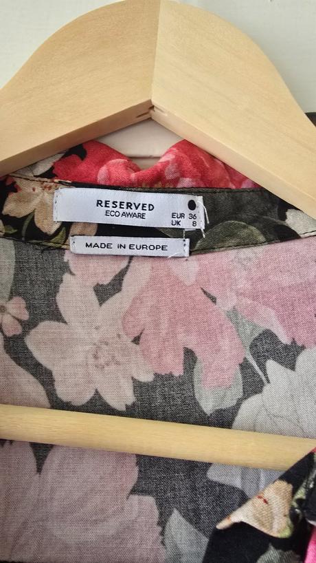 Kvetované midi šaty, reserved,36